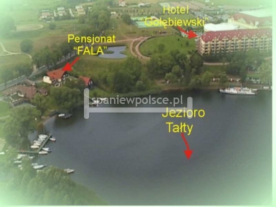 noclegi restauracja Mikołajki Mazury